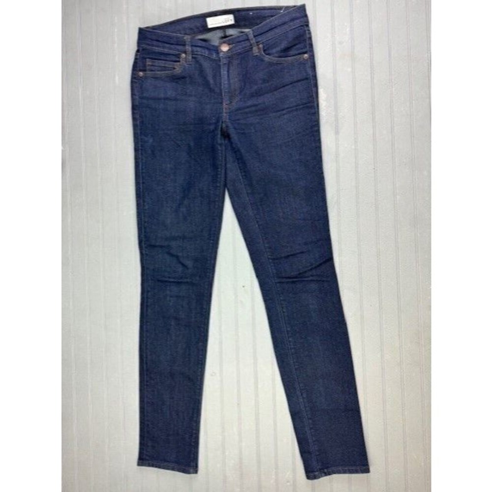 Loft Size 26 2 Womens Jeans Modern Skinny Low Rise Stretch Dark Wash